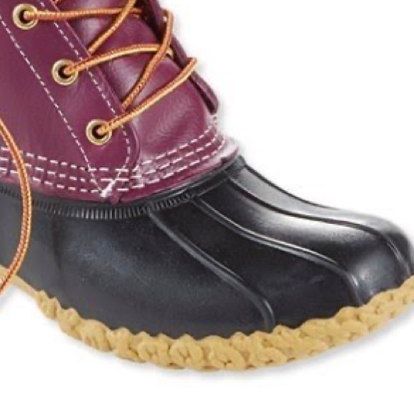L.L. Bean duck boots | purple & blue - Picture 6 of 6